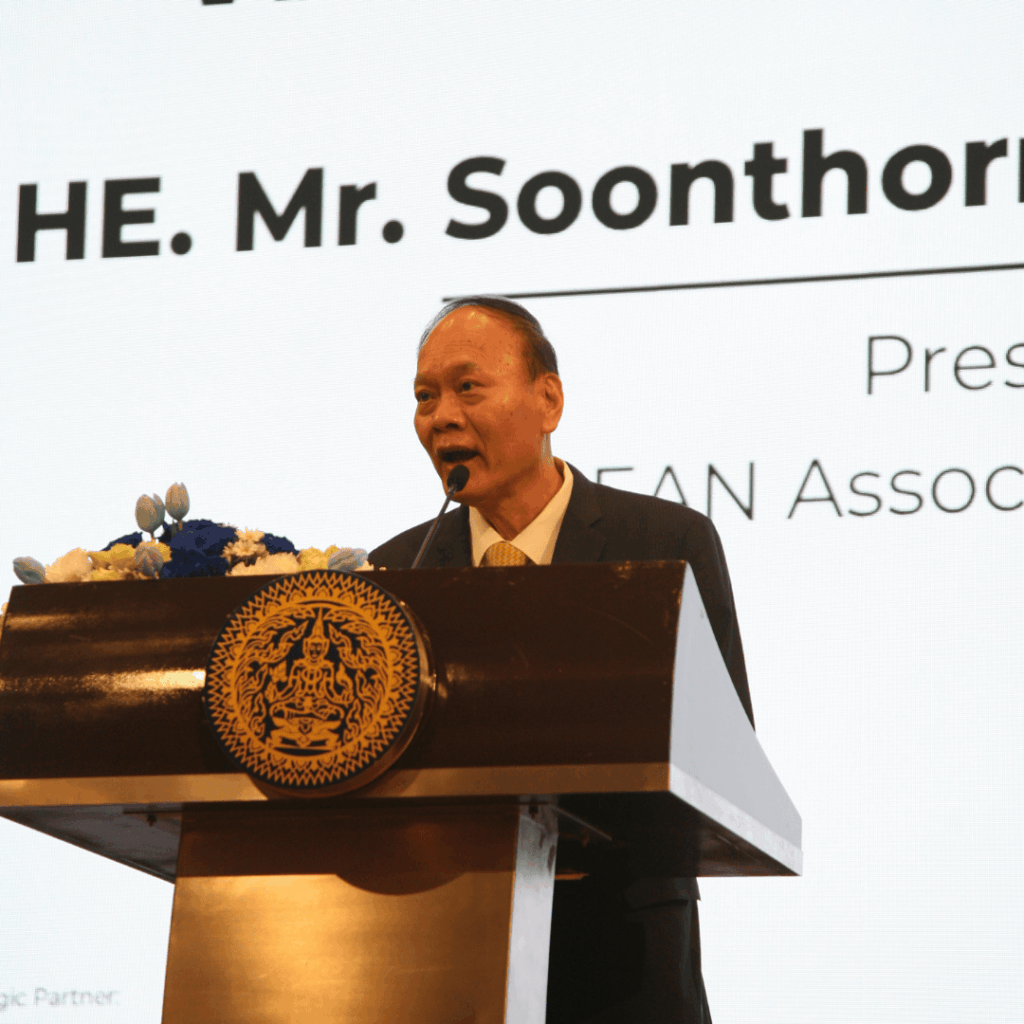 H.E. Mr. Soonthorn Chaiyindeepum, President of the ASEAN Association of Thailand