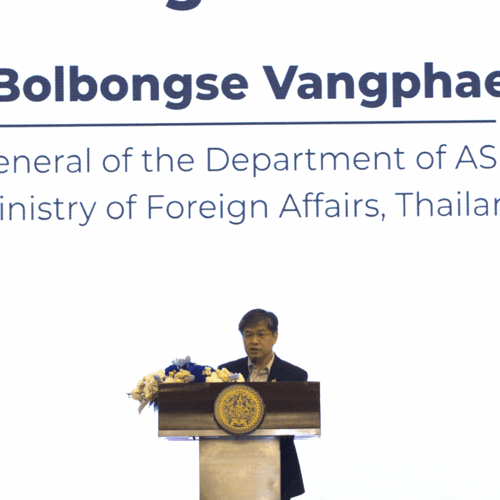 Mr. Bolbongse Vangphaen, Director-General of the Department of ASEAN Affairs, Ministry of Foreign Affairs