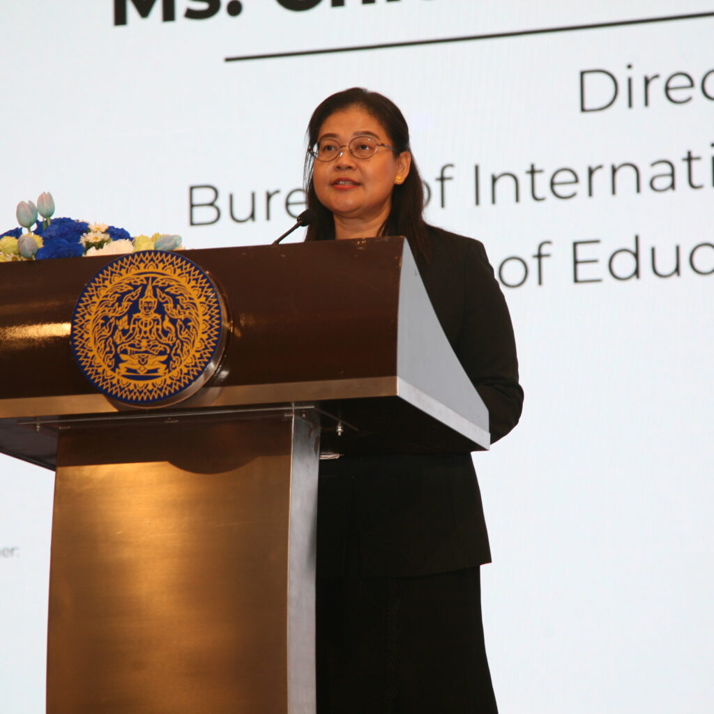 Ms. Chitralada Chanyaem, Director of the Bureau of International Cooperation, Ministry of Education